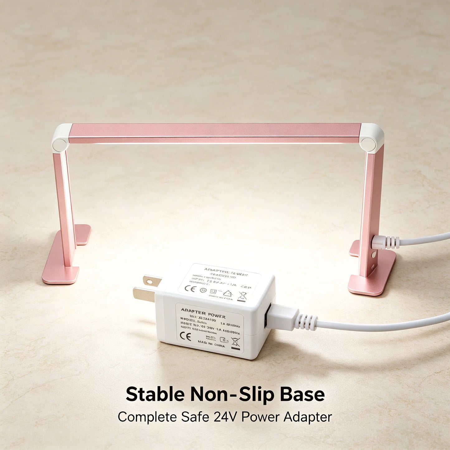 Square Foldable LED Nail Desk Lamp 36W