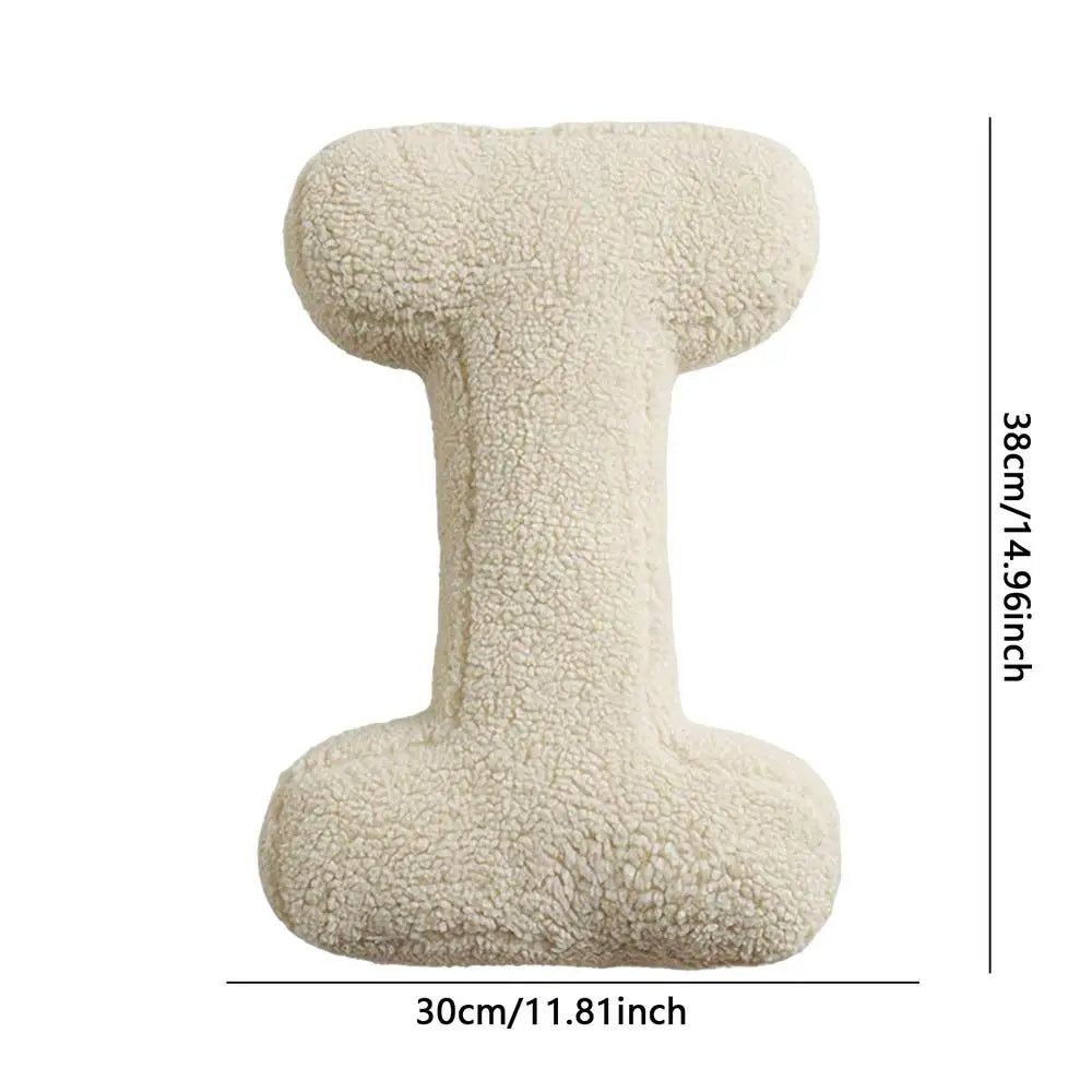 Soft Initial Throw Cushion Plush English Alphabet