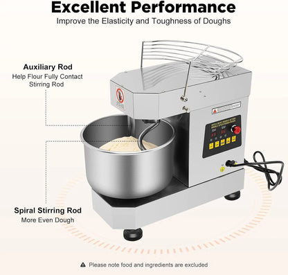 750W Rotating Food Mixer