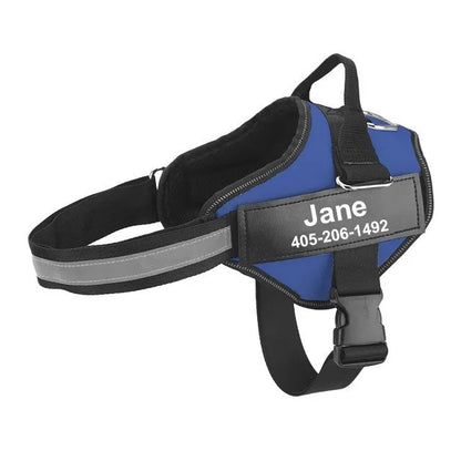 Reflective Adjustable Pet Vest