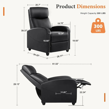 Leather Recliner Chair