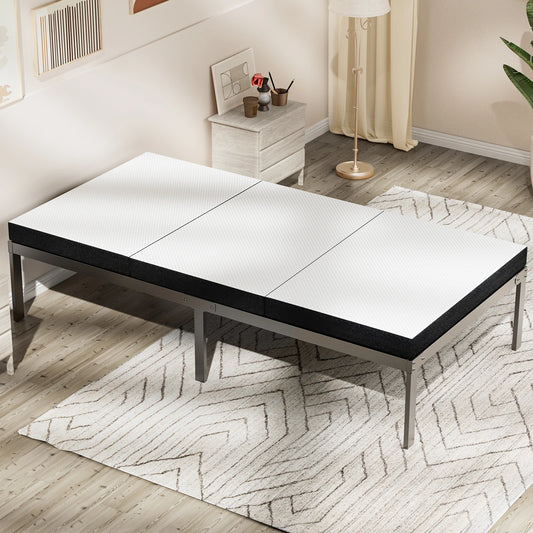 JHK Tri-Fold Memory Foam Mattress with Collapsible and Washable Cover
