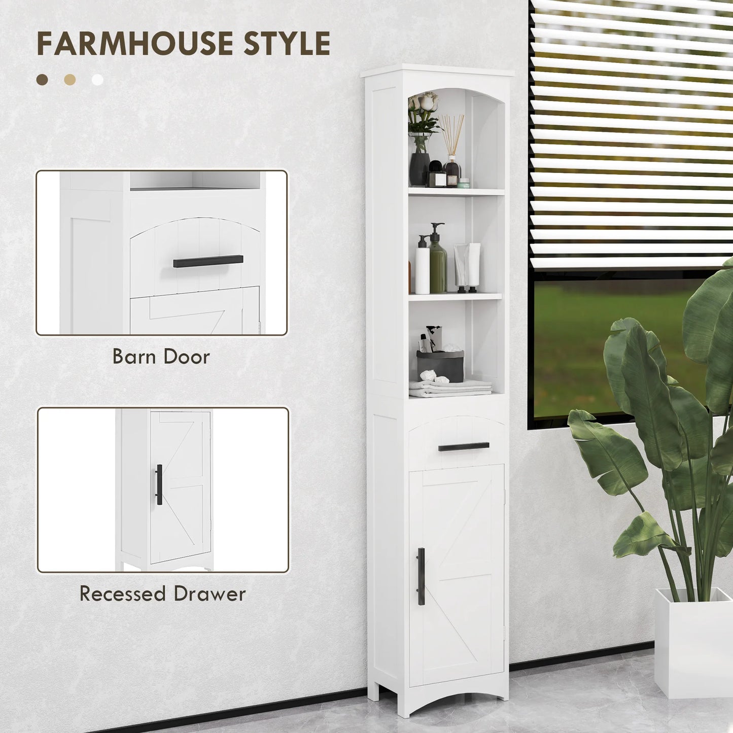 Tall Storage Cabinet