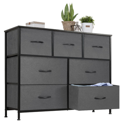 Desser With 7 Fabric Drawers