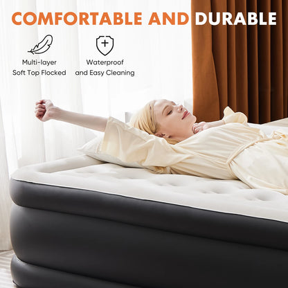 JHK Queen Twin Size Air Mattress