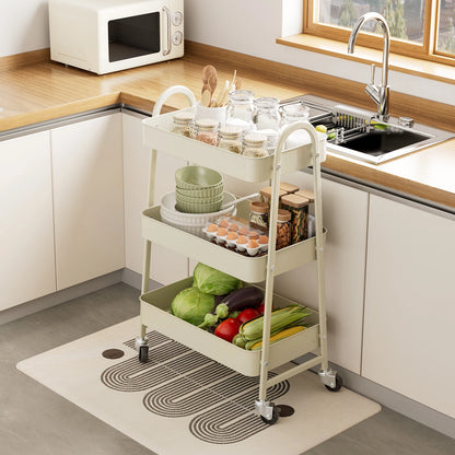 Metal Storage Cart