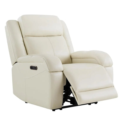 Genuine Leather Power Recliner