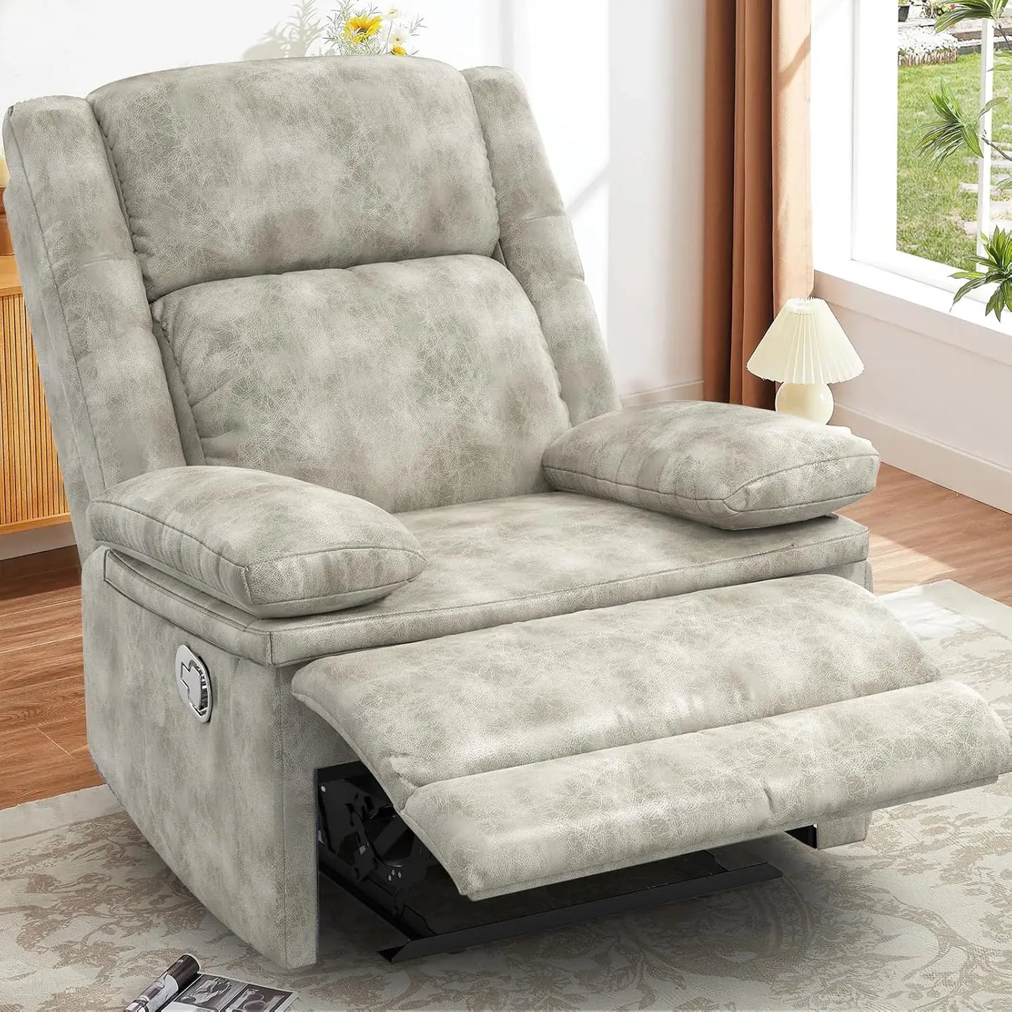 Heated Massage Recliner 360 Swivel