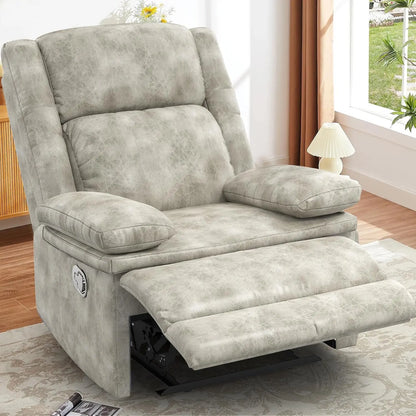 Heated Massage Recliner 360 Swivel