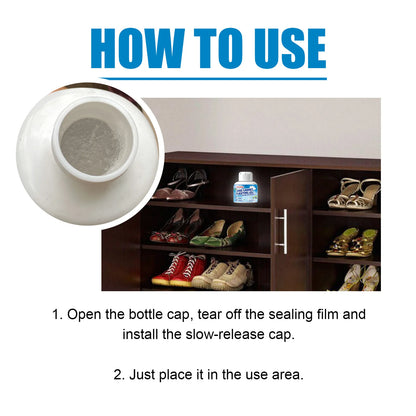 Deodorant odor elimination