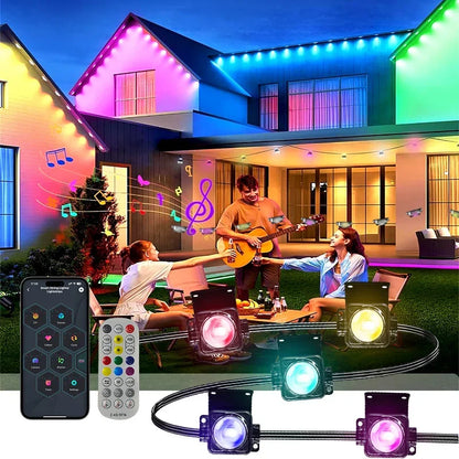 300FT Permanent Outdoor RGB Lights