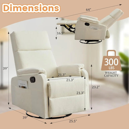 Swivel Rocking Recliner Chair