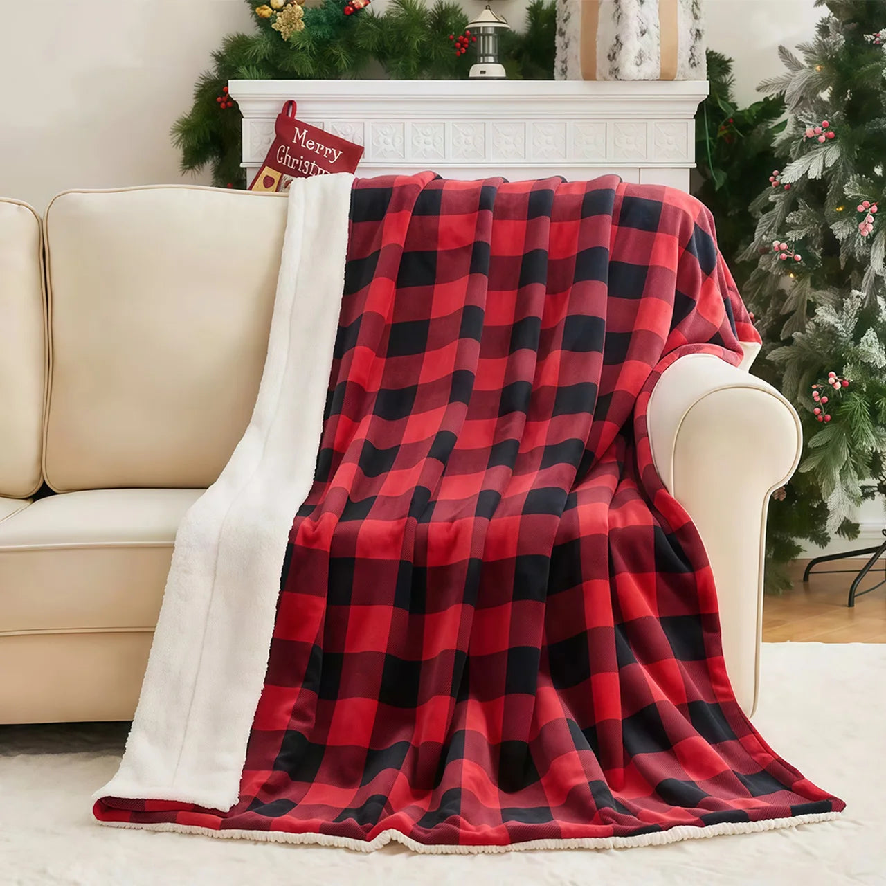 Buffalo Plaid Throw Blanket