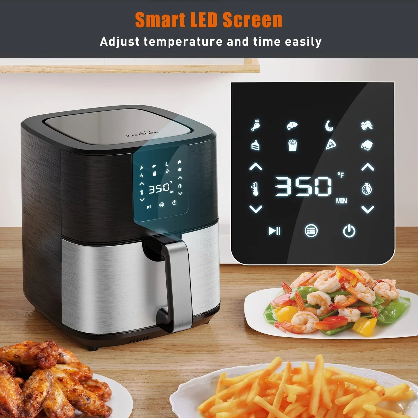 1500W 7QT AirFryer Cooker