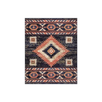 VIKAMA Moroccan Crystal Velvet Large Area Carpet | Decorative Floor Rug for Living Room Sofa Bedroom Home Decor