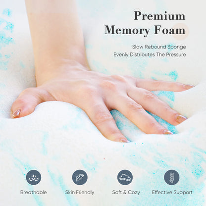 Queen Size Thick Gel  Cooling Mattress Soft and Breathable Bed Topper