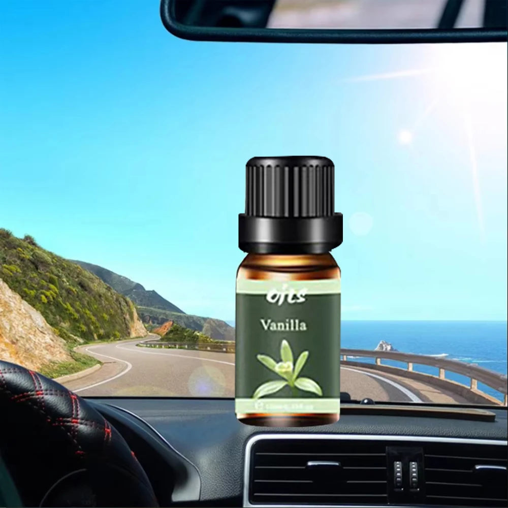 eucalyptus, vanilla, Citronella, rosemary, mint, lemon leaf