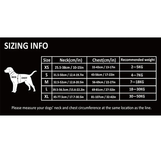 Camouflage Reflective Nylon Dog Harness
