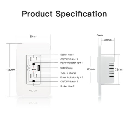 Smart Power Wall Socket