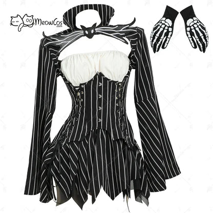 MEOWCOS Women's Jack Cosplay Costume Halloween