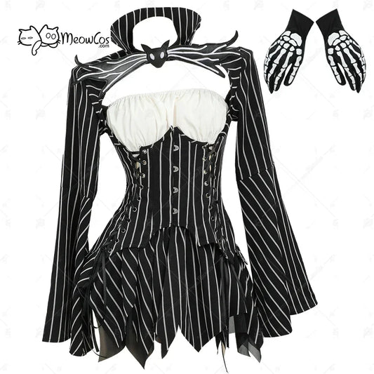 MEOWCOS Women's Jack Cosplay Costume Halloween