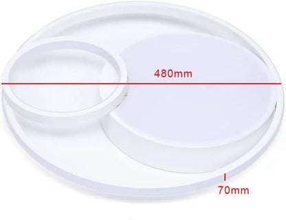 Flush Mount 3-Rings Ceiling Lights