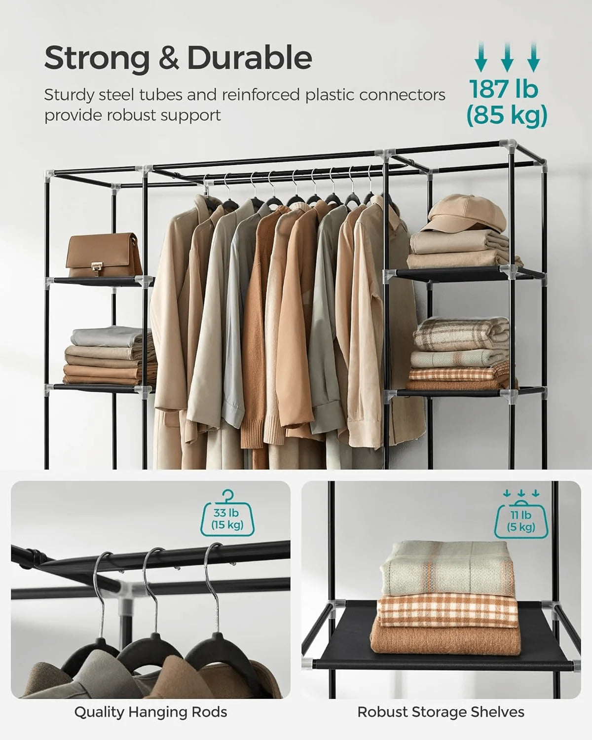 69 Inch Wardrobe Organizer