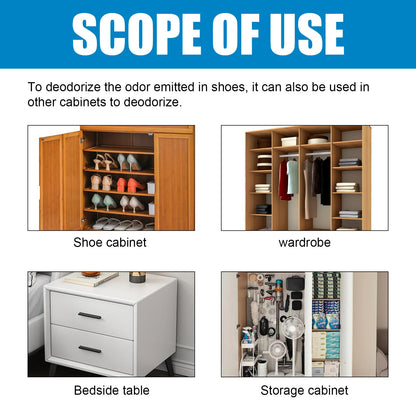 Deodorant odor elimination