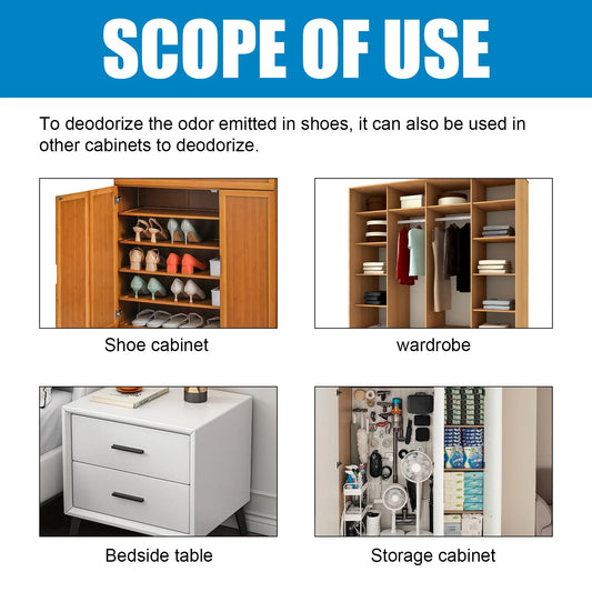 Deodorant odor elimination