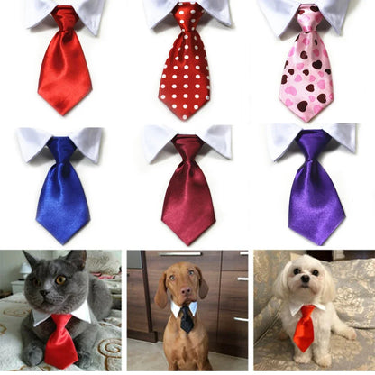 Pet Dog Cat Formal Necktie Tuxedo Bow Tie