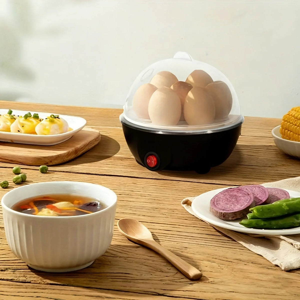 6 Egg Capacity Automatic Egg Steamer