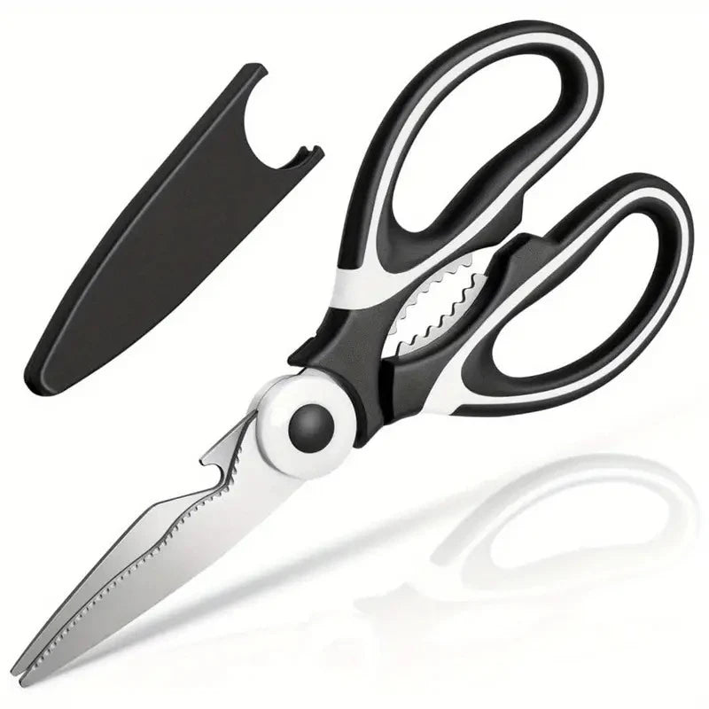 Multifunctional Stainless Steel Kitchen Scissors