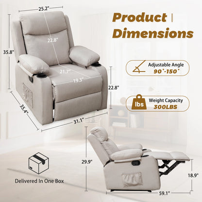 Small Recliners for Small Spaces
