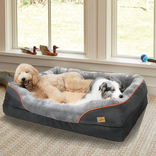 Large Dog Bed Soft Comfortable, Anti Allergy, Warm Fleece