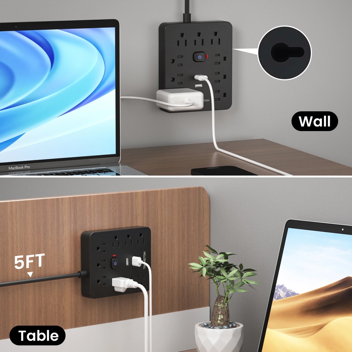 5-Foot  power strip