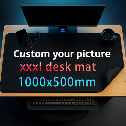 Custom Desk Mat 100x50cm Mouse Pad