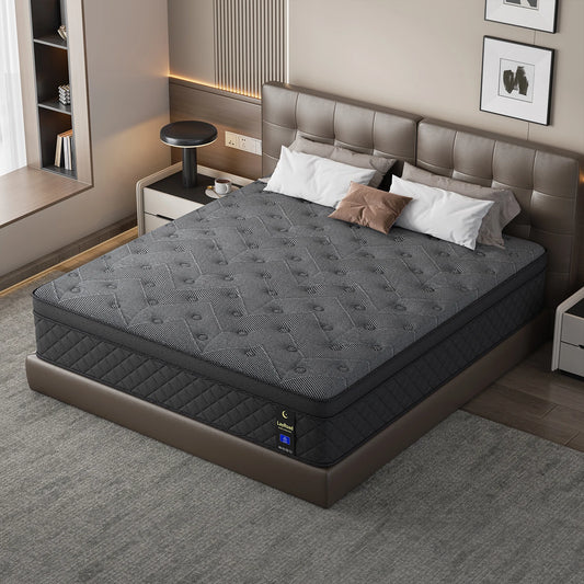 LayRoad 12-14inch Full-Size Memory Foam Mattress