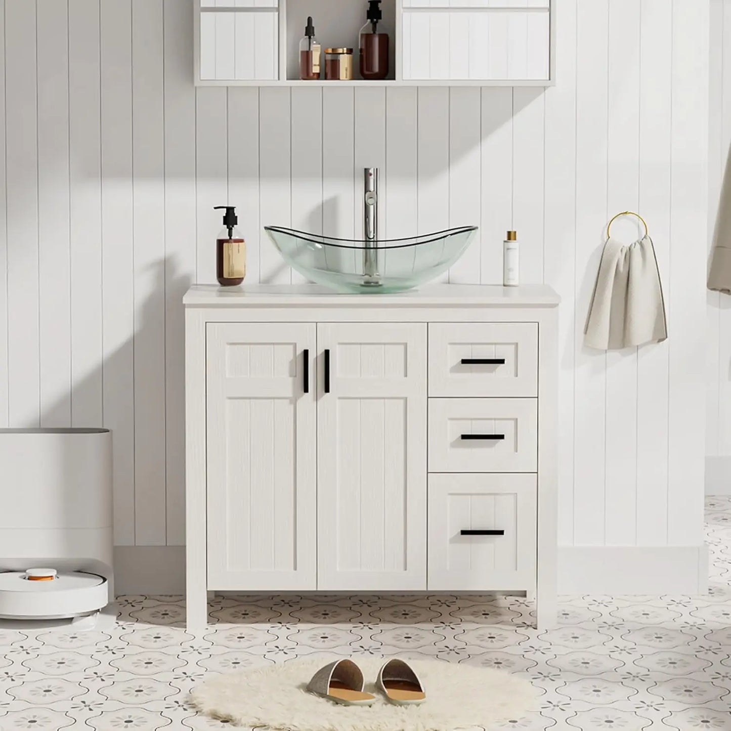 36" Bathroom Vanity Sink Combo