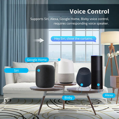 WiFi Electric Sliding Curtain Track