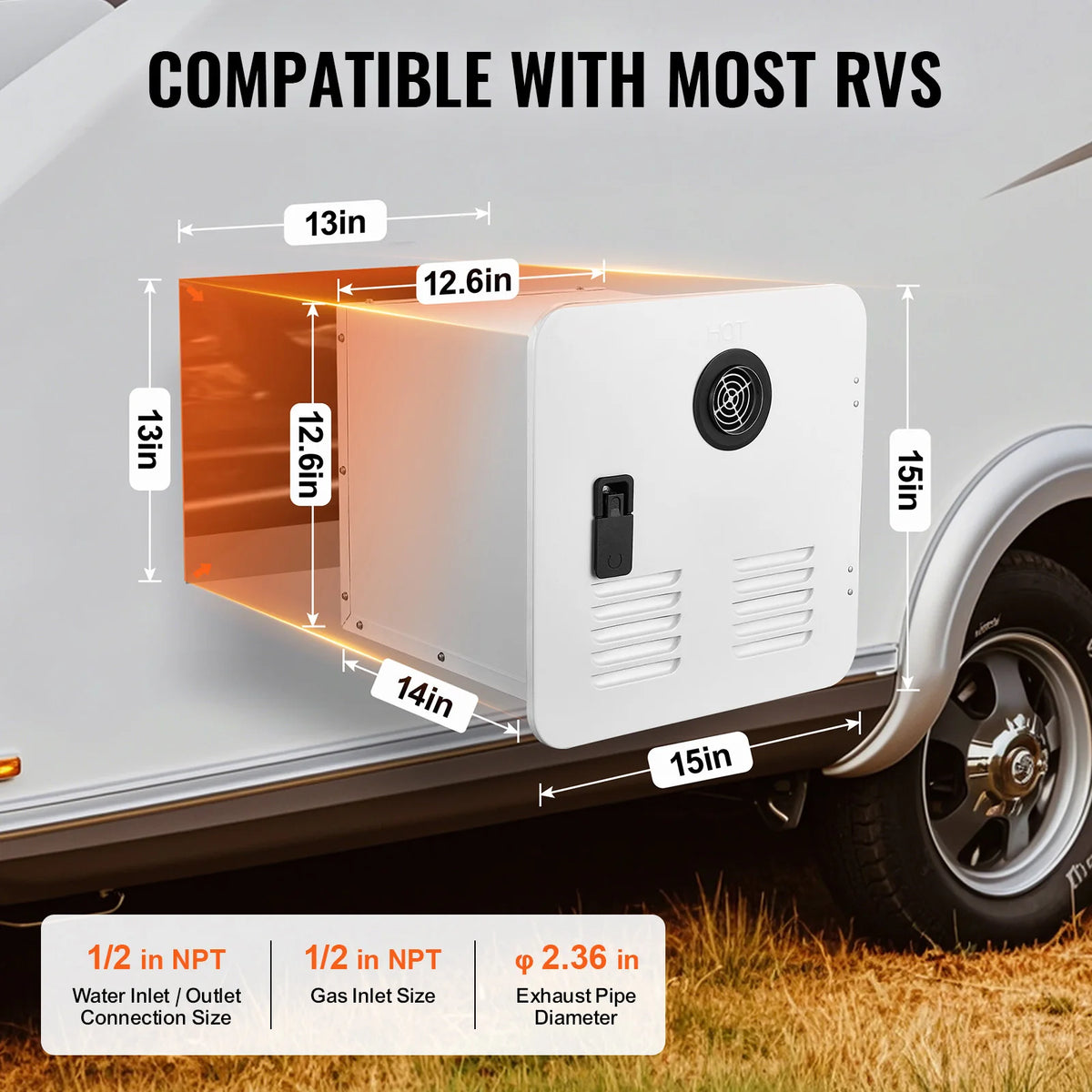 SucceBuy RV Tankless Water Heater