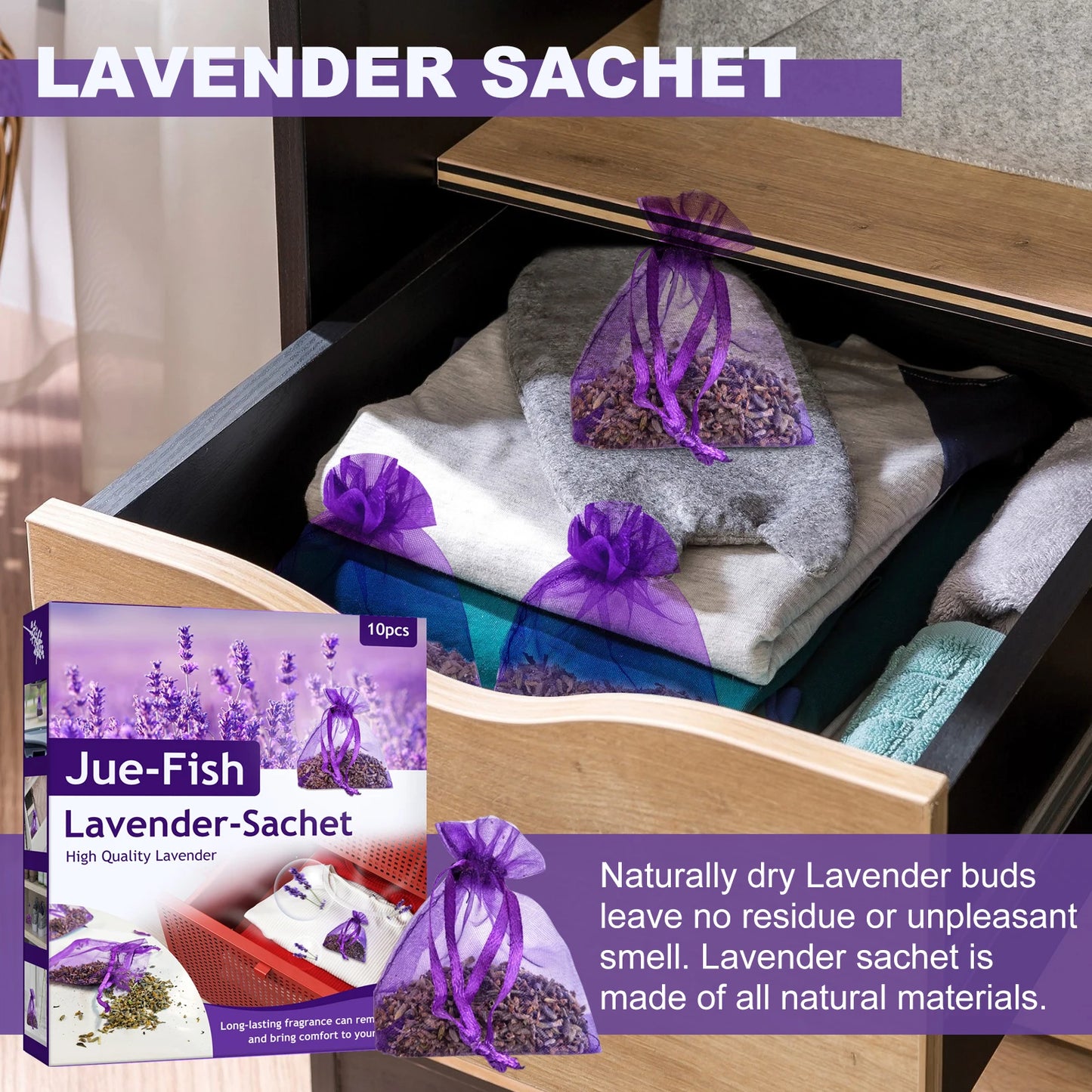 Lavender Sachet Fragrance Car Vehicle