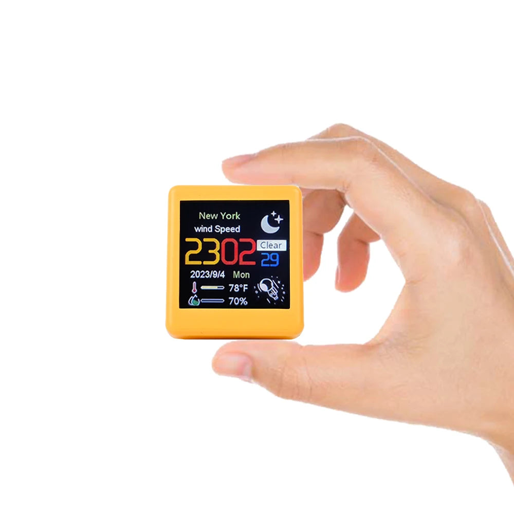 Smart Weather Clock with Electronic Photo Album