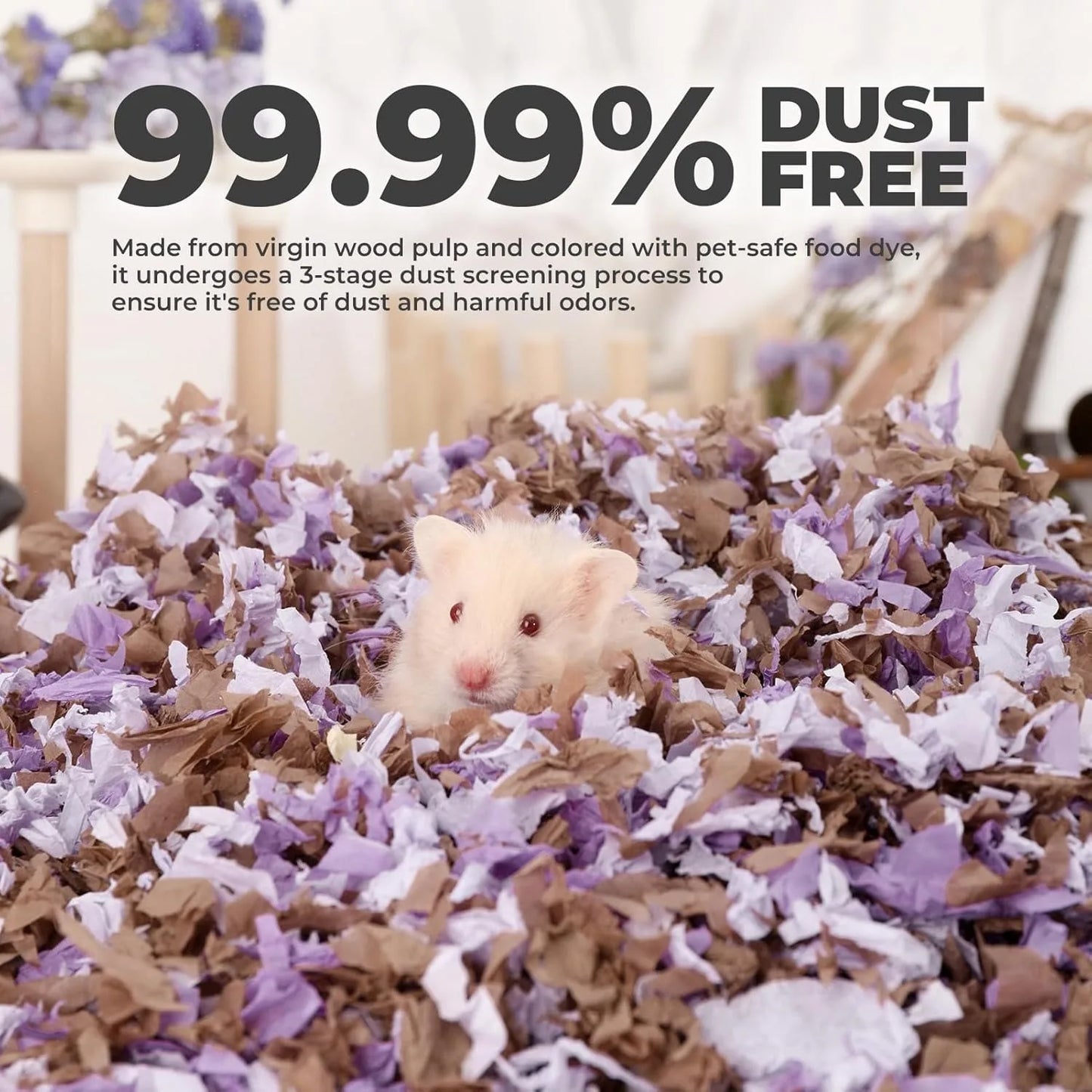 23L/50L Paper Small Pet Bedding