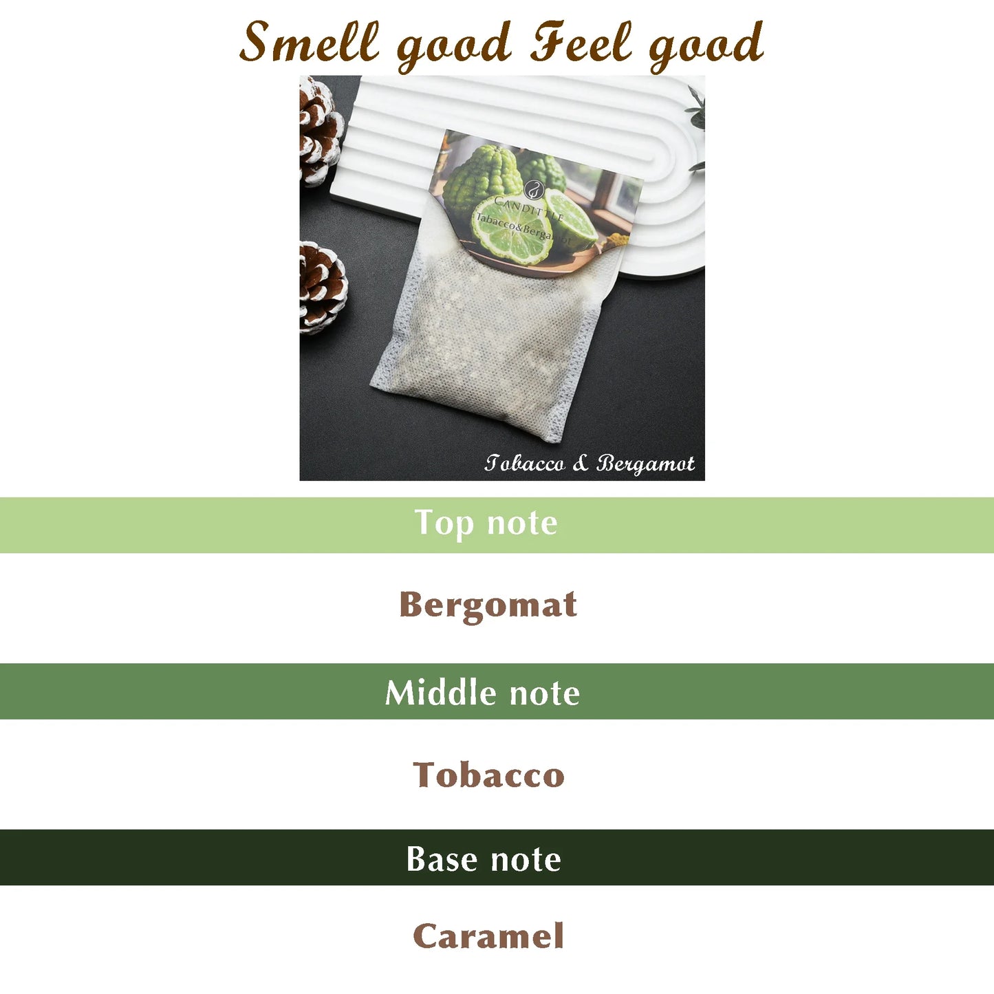 Hanging Paper Scented Sachet With Hook