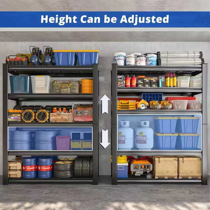 72" Adjustable Metal Column Shelving