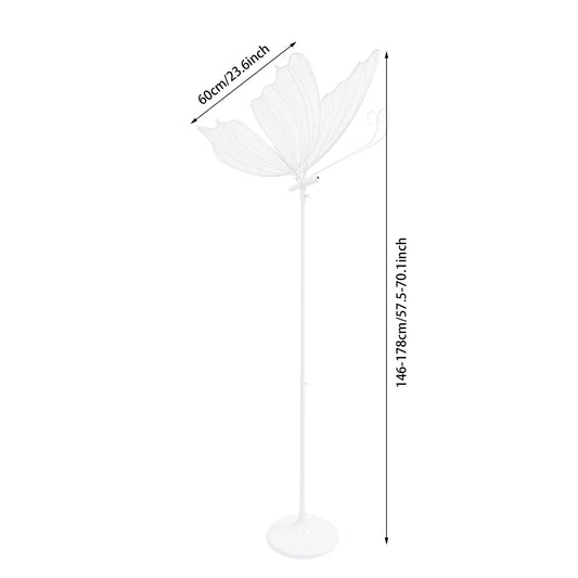 2PCS 48W Butterfly Floor Lamp