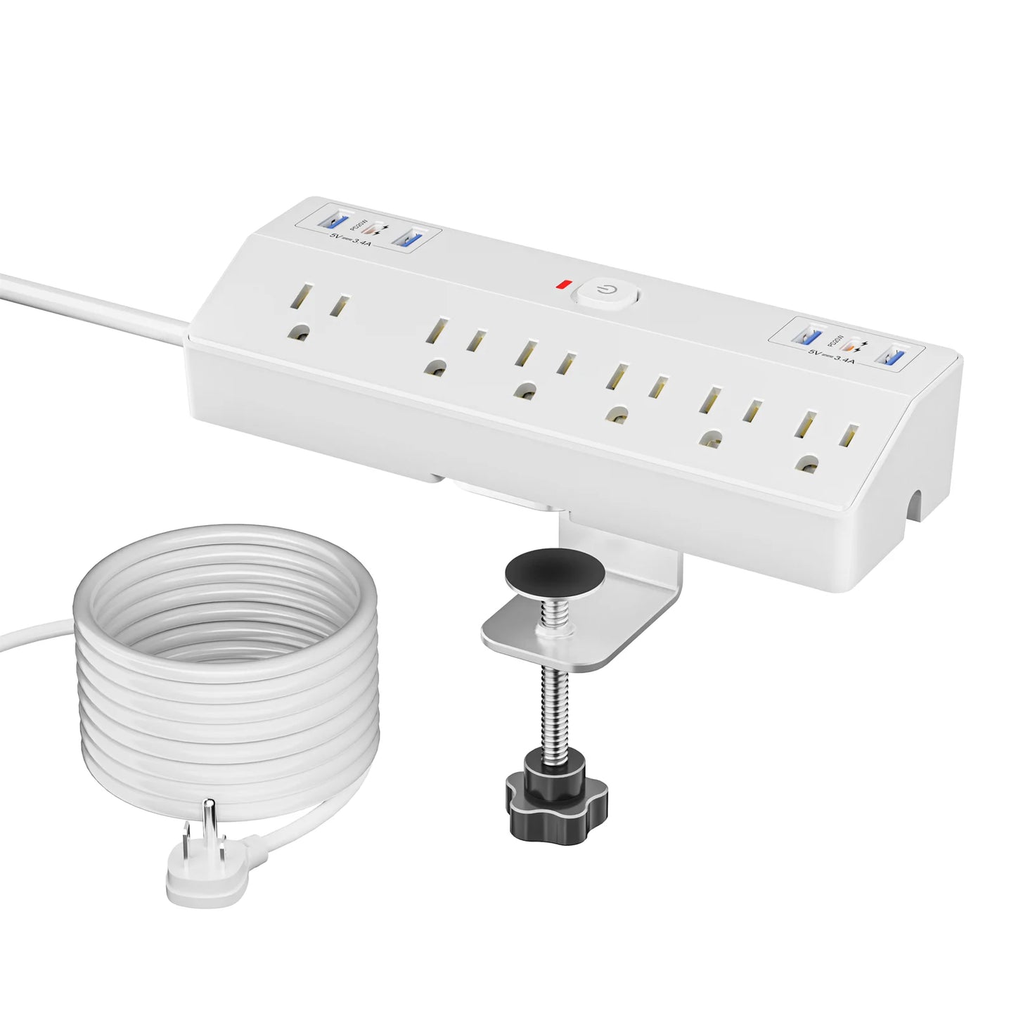 Fast charging power strip