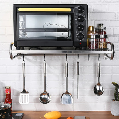 Microwave Oven Shelf Wall-Mounted Kitchen Shelf