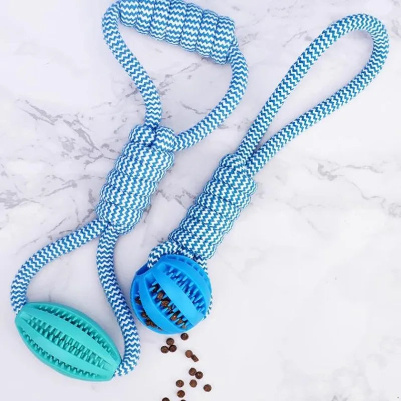Rope Toy with Food Dispensing