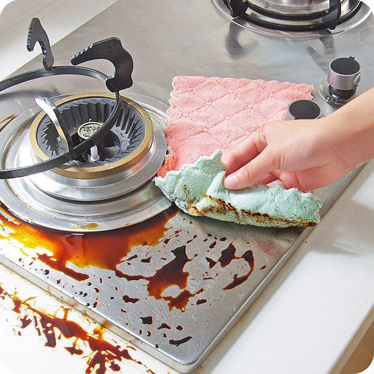 Thickened Oil-Resistant Dishcloth
